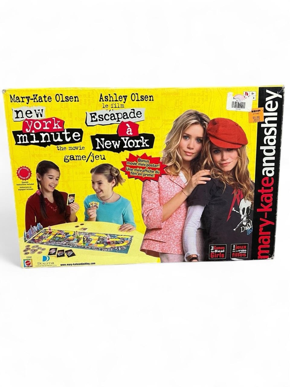 Y2K Mary-Kate & Ashley New York Minute Board Game 2004